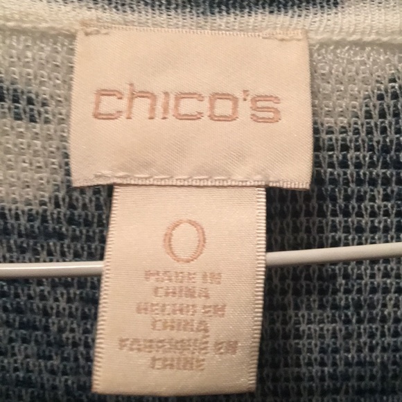 Chico’s 3/4 sleeve knit top. - Picture 3 of 3